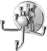 Крючок-вешалка, латунь, хром Ledeme L1705-3