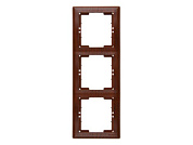 Рамка 3-ая вертикальная орех, DARIA, Mutlusan 2120 800 2357