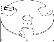 Фреза Bosch Expert d8/D50.8/L4 2.608.629.387