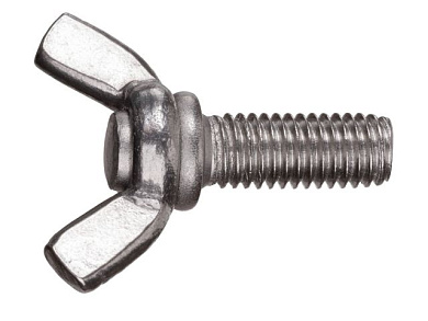 Винт М8х40 мм барашковый, нерж. сталь А2 DIN 316 6 шт в зип-локе Starfix SMZ1-82888-6