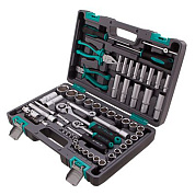 Набор инструментов 1/4''&1/2'' CrV 69 пр. Stels 14108