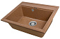 Мойка кухонная из мраморной крошки, терракот, A12-23 Gerhans