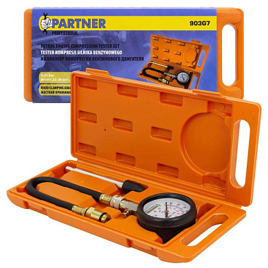 Компрессометр бензиновый с дл. наконечником и шлангом Partner PA-903G7