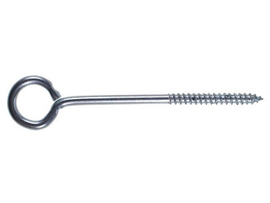Крючок 6.0х80 мм О-образный, цинк 100 шт Starfix SM-66935-100