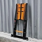 Лестница телескопическая алюм. бытовая 7.2 м, 16 ступ. ISMA ISMA-UP720