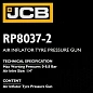 Пистолет для подкачки шин JCB JCB-RP8037-2