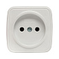 Минск Розетка 1-местная ОП 10А без заземления белая EKF Basic EGR10-022-10