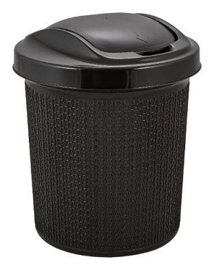 Контейнер для мусора "Soul" 12 л, Венге Пластик Репаблик SV4065ВНГ