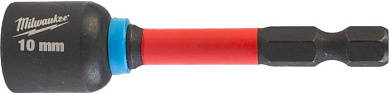 Насадка торцевая Milwaukee Shockwave 1/4" Hex -10 мм x 65 мм 4932492441