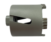 Алмазная коронка Турбо 68мм, М16 для твердых материалов, SDS-Plus, WUMAX, комплект WÜRTH 1668120068