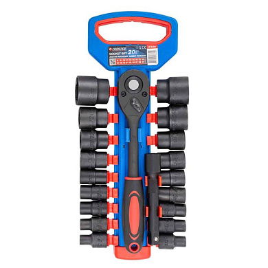 Набор ударных головок 20 пр., 1/2'' 8-32 мм Forsage F-019-5K