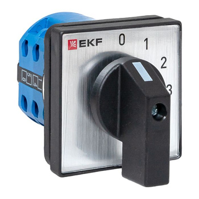 Переключатель кулачковый ПК-1-121 10А 1P «0-1-2-3» EKF PROxima pk-1-121-10