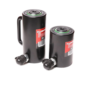 Цилиндр гидравлический 20 т, ход штока 50 мм, Øштока 45 мм, общий Ø83 мм, L126 мм, 700bar ForceKraft FK-YG2050