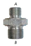 Переходник 1/4"M - 3/8"M, LAVOR 3.100.0022
