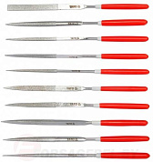 Набор надфилей алмазных 10 пр. 3х140x50 мм Yato YT-6144