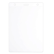 Бейдж ARGO вертикальный, 115x165 мм, прозрачный