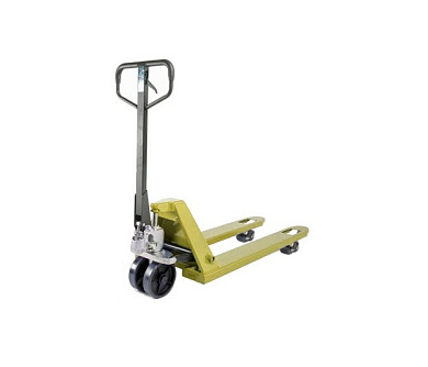 Тележка гидравлическая 2500 кг, 1150 мм резиновые колеса и ролики AC (серия J) TOR 1049928