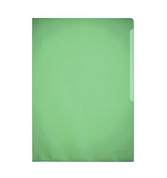 Папка-уголок "Durable", A4, 120 мк, пластик, зеленый