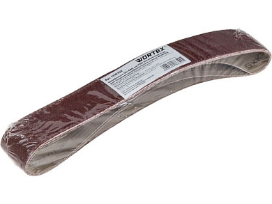 Шлифлента 50х685 мм P80 бесконечная 3шт. для станка WORTEX 1319392