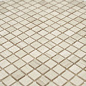 Мозаика Pietrine Travertino Silver MAT, 15х15х4 мм, MOSAICSTORY 30063