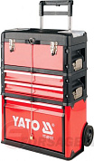 Ящик для инструмента металлический 52X32X72см Yato YT-09101