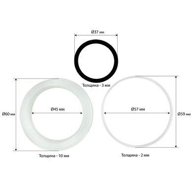 Ремонтный комплект цилиндра 20 т Horex HZ 03.2.1.002J