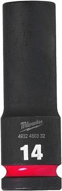 Ударная головка 14 мм 1/2" Shockwave Milwaukee 4932480332