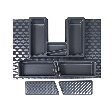 Пластиковый вкладыш под мойку, графит AKS 105218