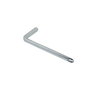 Ключ комбинированный 4,0мм L-образный SW4/PZ2 (упак.-1тыс.шт.) AKS 91424