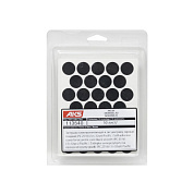 Заглушка самоприлипающая к эксцентрику черный гладкий (PC 2516) (1л=32шт) PACIFIC 113540