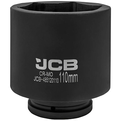 Головка ударная глубокая 110 мм 6-гр 1'' JCB JCB-485120110
