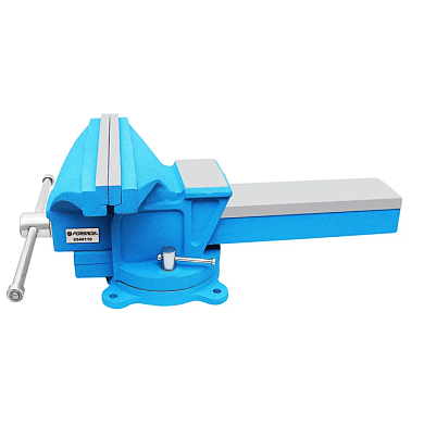 Тиски стальные поворотные с наковальней 250 мм Forsage F-6540110