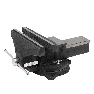 Тиски стальные поворотные с наковальней 10'', 250 мм FORSTIME FT-6540110