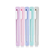 Ластик-карандаш "Clic Eraser", ассорти пастель