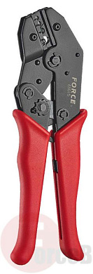 Клещи обжимные для не изолированных круглых контактов D 1, 2, 4, 6-10 мм Force 68015