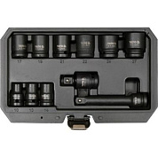 Набор ударных головок 1/2" 10-27 мм L39 мм СrMo 11 пр. Yato YT-10255