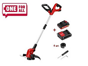 Триммер аккум. TB 3018 ALL1 XLT SET 18В, 1 акк., 2 Ач, шир.скаш. 300 мм WORTEX 0333238