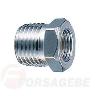 Переходник, внутр. резьба 1/8"-наруж. резьба 1/4" FUBAG 180185 В