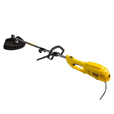 Триммер электрический, 1200Вт.,корд 2*2мм, 400мм+нож 3*230, Р-ручка, разъемн.,прям. Champion ET1211A