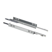 Направляющая скрытого монтажа L-500 с доводчиком ДСП16mm насадной монтаж компл. левая+правая AKS QType полное выдвижение QTYPE 87900