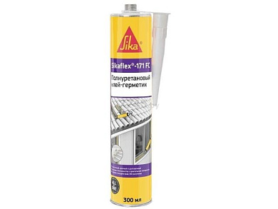 Клей-герметик полиуретановый Sikaflex 171FC черный, 300 мл SIKA 7612895905792
