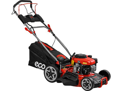 Газонокосилка бензиновая LG-645 самоходная, 4 л.с., шир. 46 см, электростарт, мульчир., стальн. корпус, травосборник 60 л ECO EC2014-6