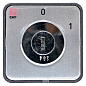 Переключатель кулачковый ПК-1-112 10А 2P «0-1» с ключом EKF PROxima pk-1-112-10