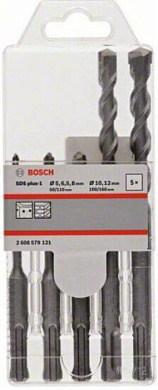 Набор буров Bosch SDS plus-1 5 шт (2.608.579.121)