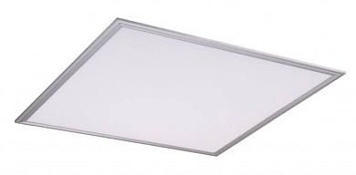 Панель светодиодная тонкая (ДВО) ЛУО-4008-L 36Вт 6500К IP40 серебро без драйвера 595х595 EKF Basic LPS-4008-L-36-6500
