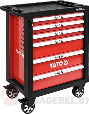 Тележка для инструмента 6 полок 975х765х465 мм Yato YT-55299