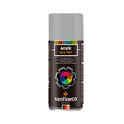 Краска-спрей акриловая серебристо-серый Paint Acrylic Silver Grey Senfineco 4125