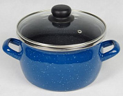 Кастрюля 5,0л (сфера) Сантэкс 1-2450112"Аквамарин"