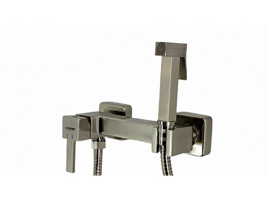 Смеситель для туалета, латунь, сатин Ledeme L5398A-7