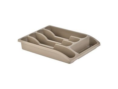 Лоток для столовых приборов 33,5х26 см., цвета в ассортименте POBEDA P1PES01